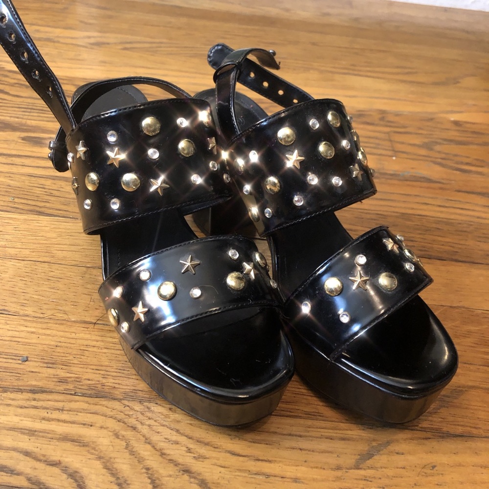 Platform Studded MONKI heels ⭐️